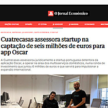 Cuatrecasas assessora startup na captao de seis milhes de euros para app Oscar